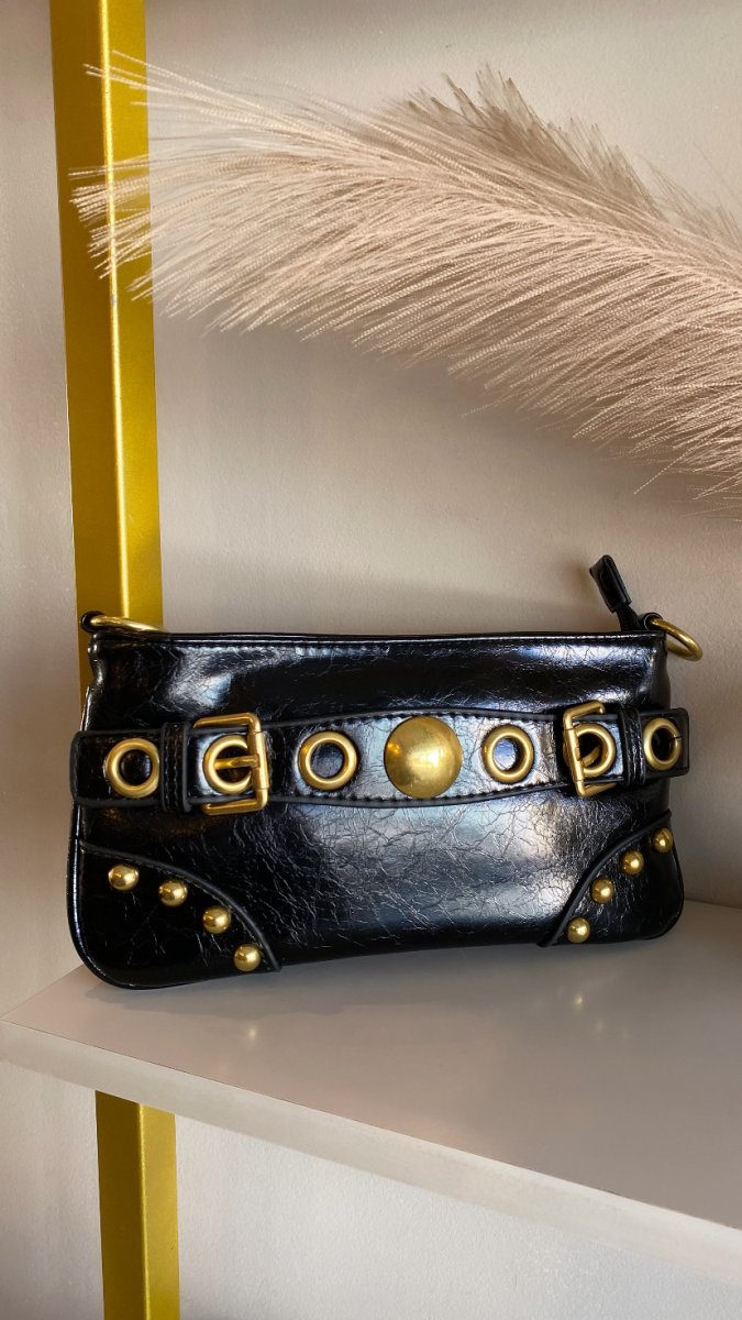 Bolsa de ombro preta