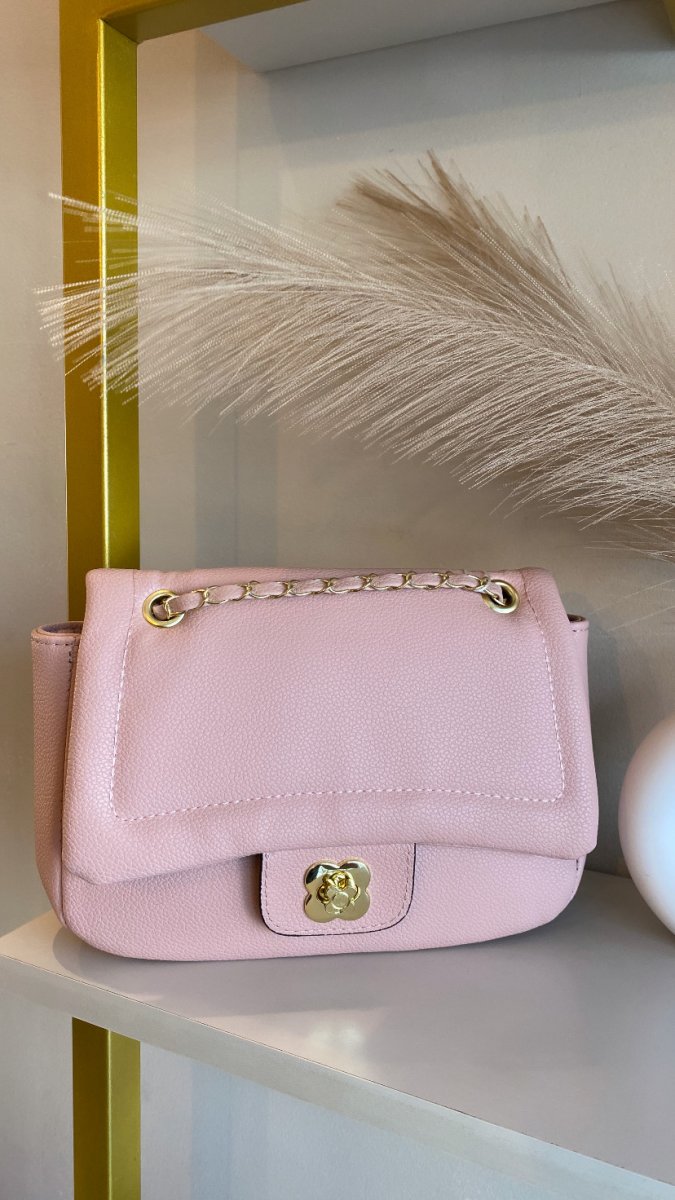 Bolsa rosa transversal