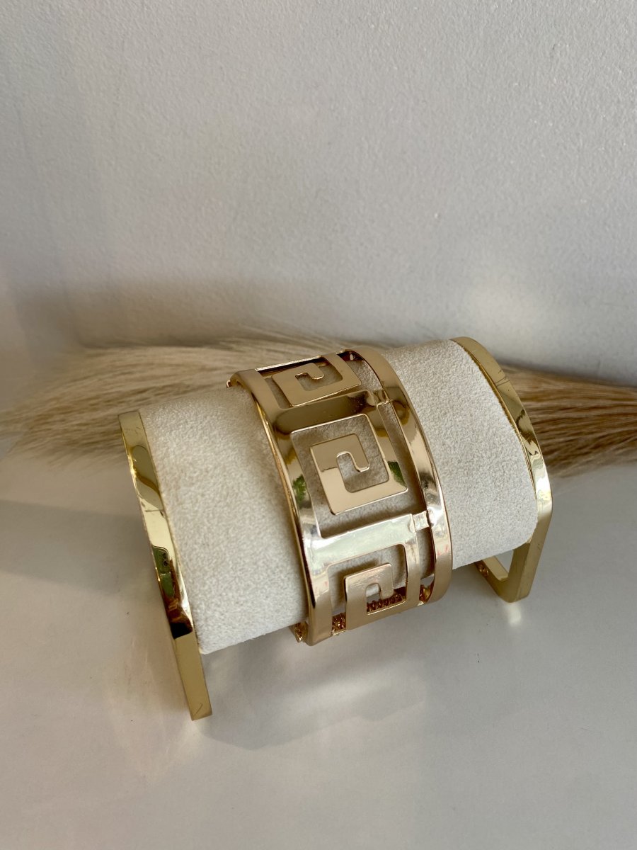 bracelete folheado