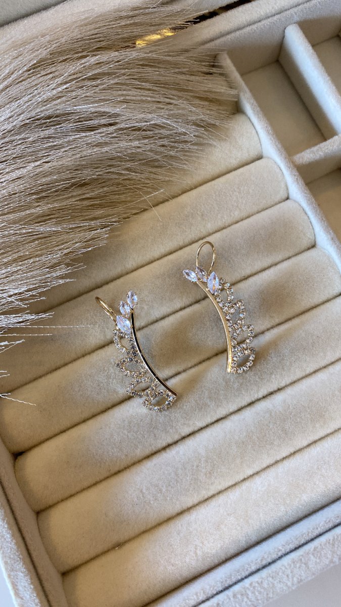Earcuff de strass