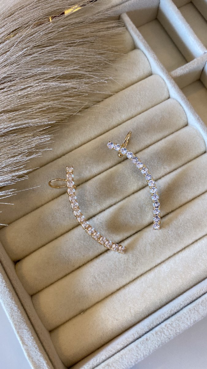 Earcuff de strass