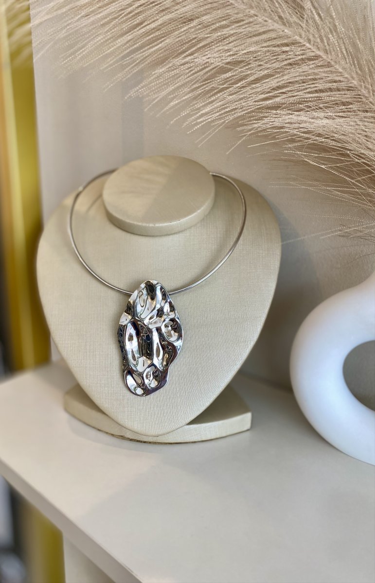 Chocker aro prata